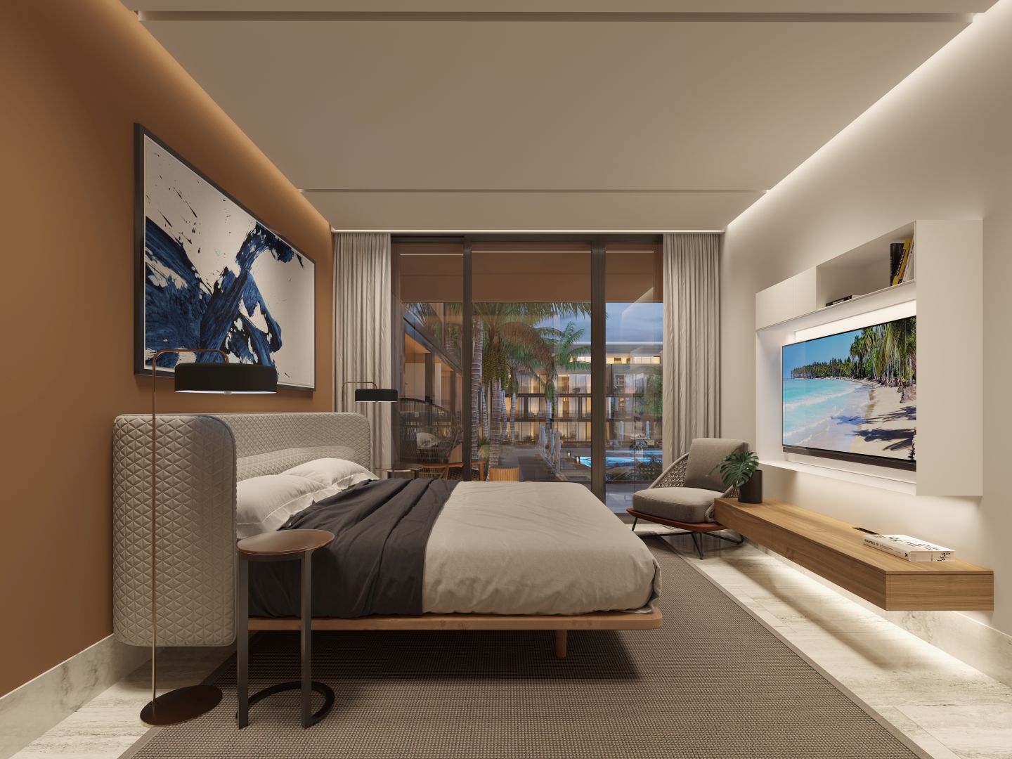 Condos dans un projet en bord de mer1
