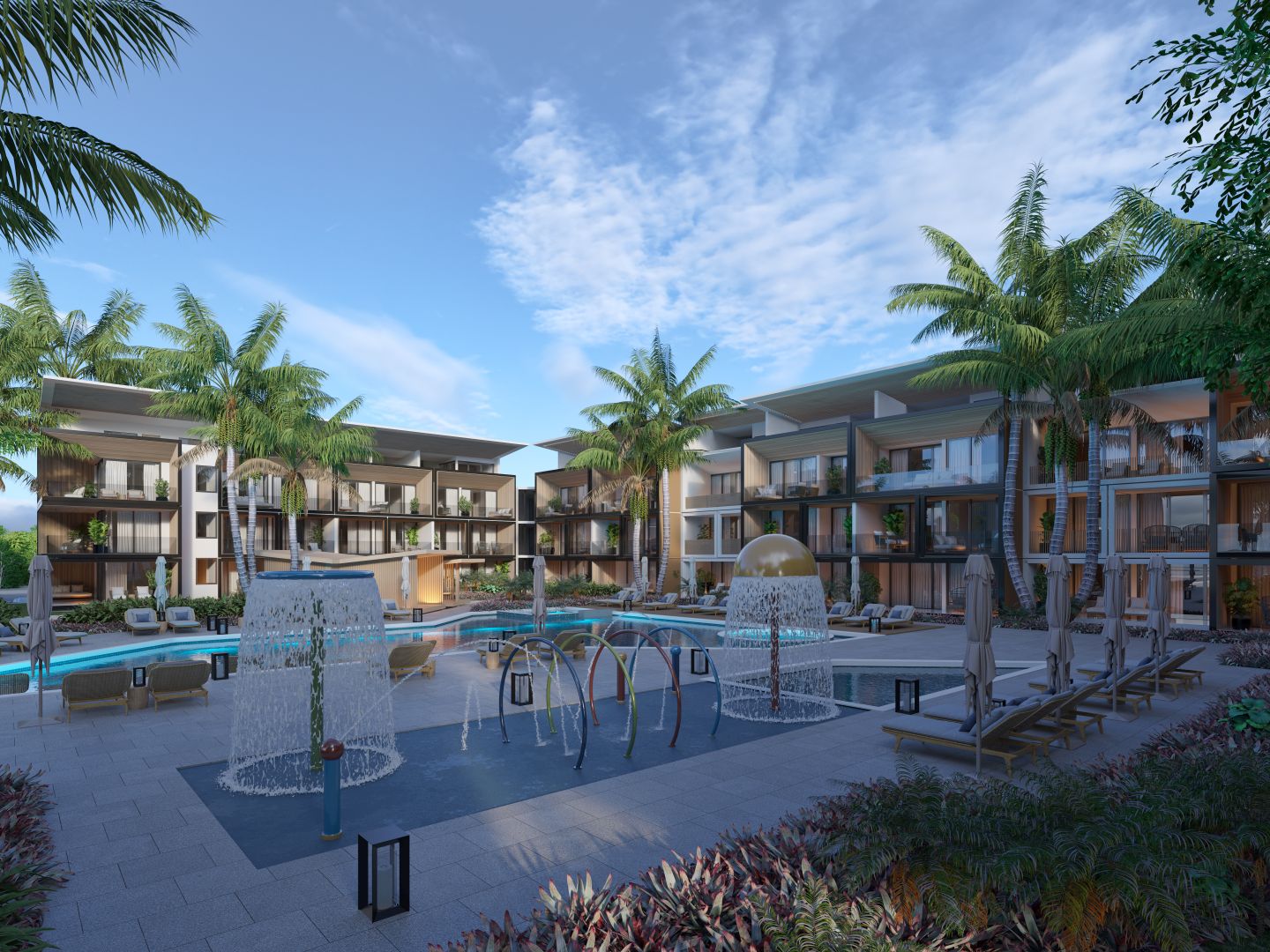 Condos dans un projet en bord de mer14