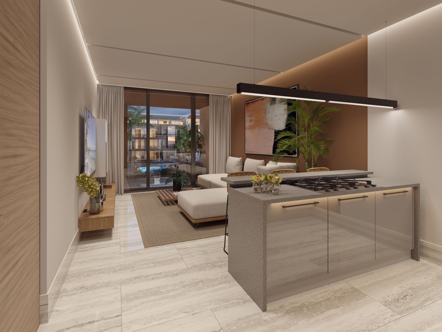 Condos dans un projet en bord de mer3