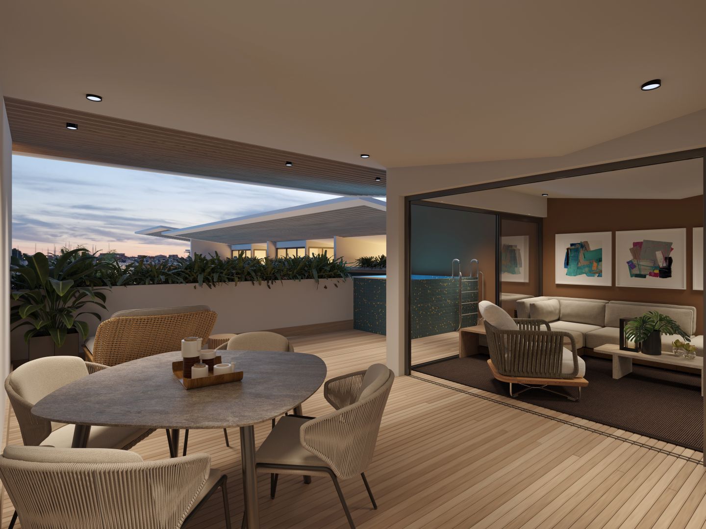 Condos dans un projet en bord de mer6