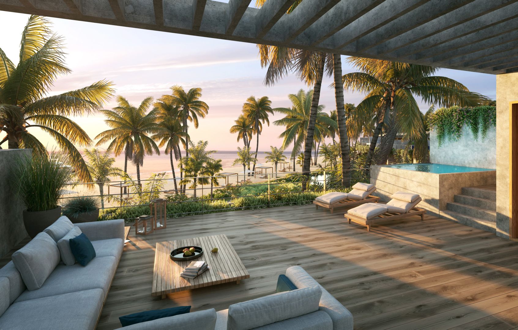 appartements de 1, 2 et 3 pièces en bord de mer à Coson004